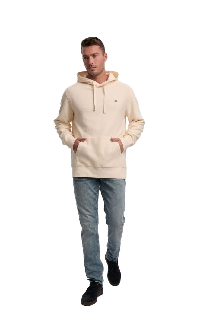 קפוצ'ון Gant לגברים (Texture Hoodie)