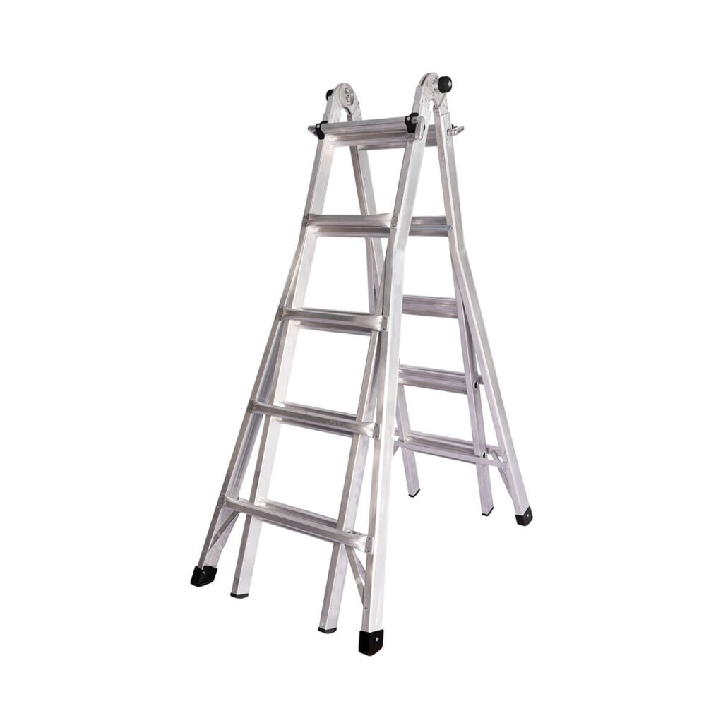 סולם אלומיניום טלסקופי 4X5