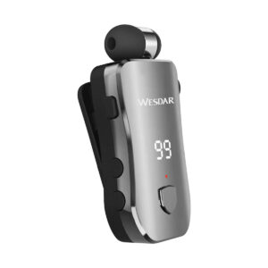אוזניית Bluetooth אפור