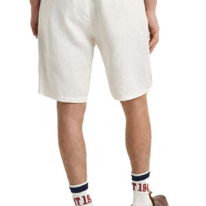 ברמודה פשתן Gant לגברים גזרת Relaxed Fit